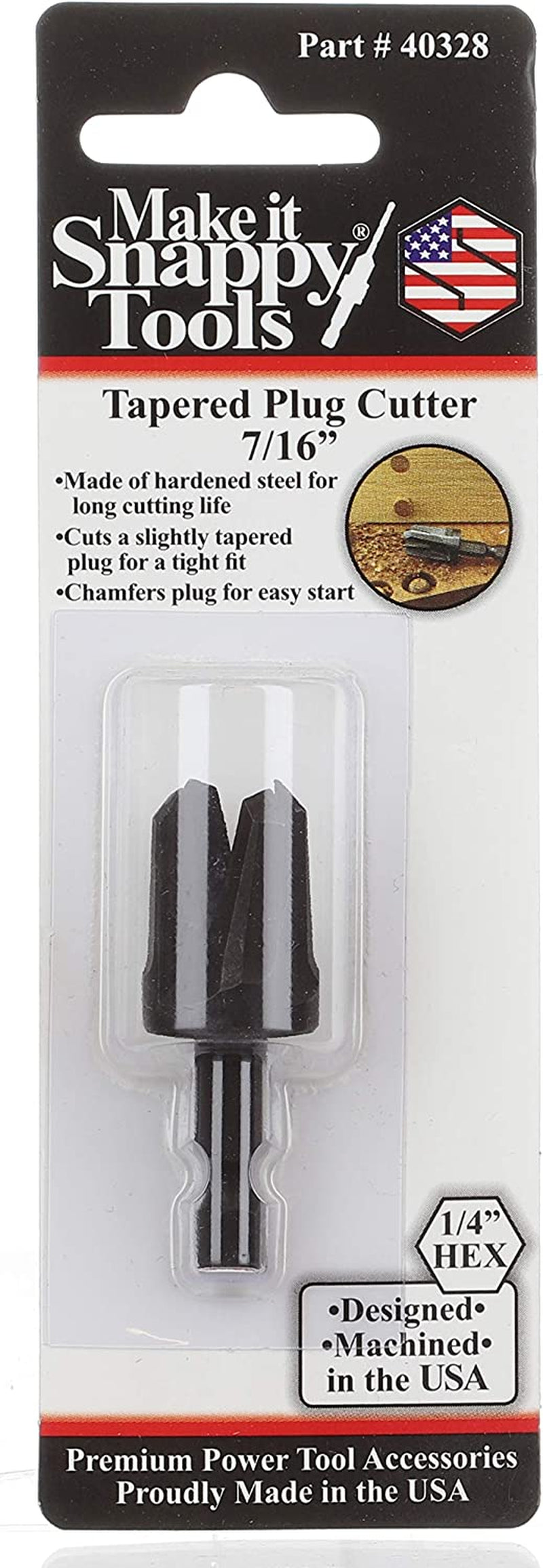 Tools 7/16" Tapered Plug Cutter