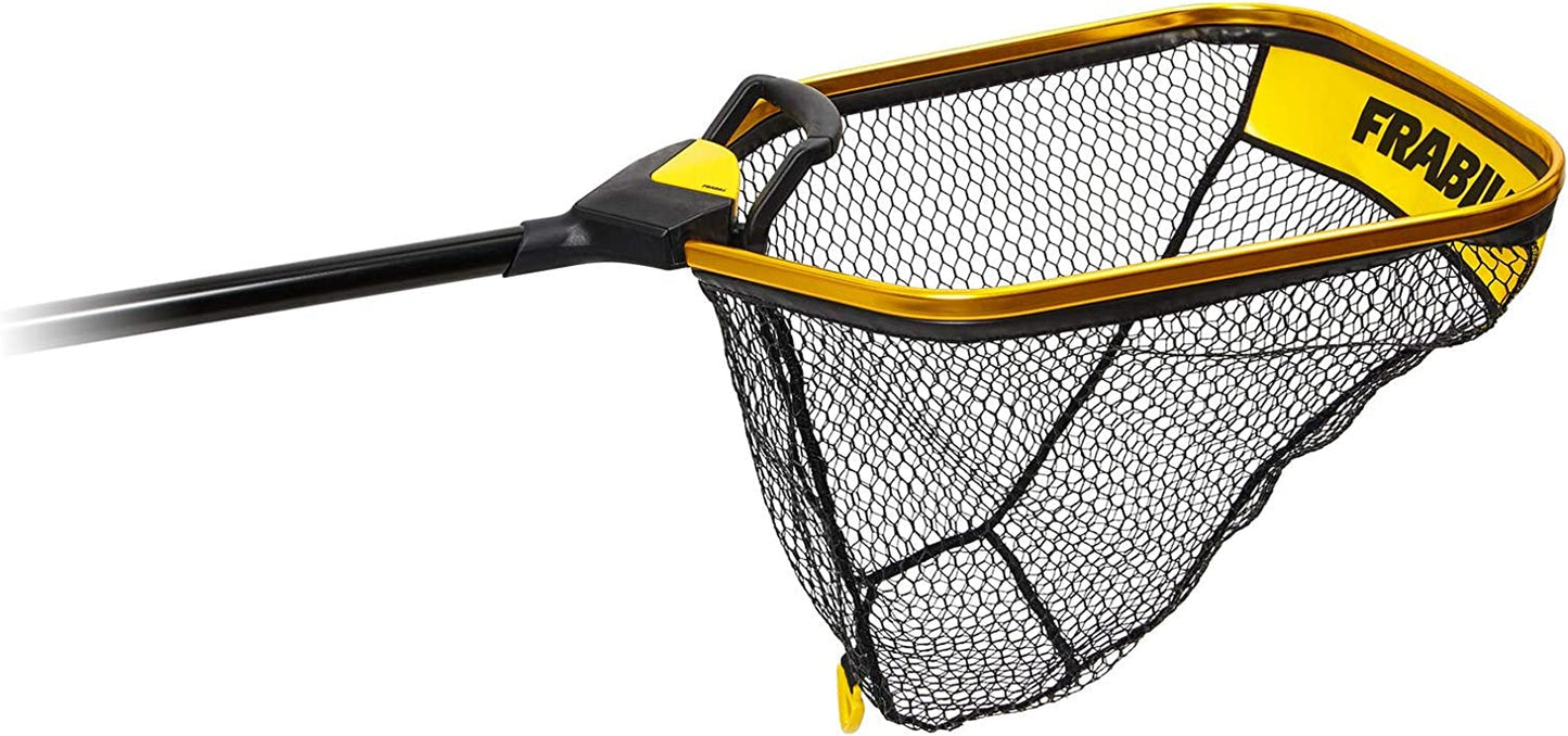 Trophy Haul Fishing Net | Premium Landing Net with Built in Light and Sliding Handle | for Saltwater and Freshwater Fishing