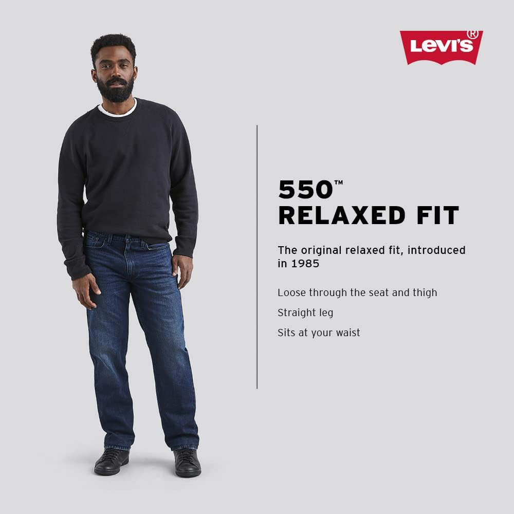 Men'S 550 Relaxed Fit Jeans (Also Available in Big & Tall)