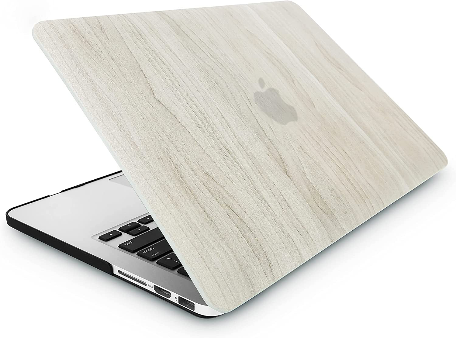 Case Compatible with Macbook Pro Retina 13 Inch Case 2012-2015 Release A1502 A1425 Protective Plastic Hard Shell + Sleeve (Pine Wood 2)