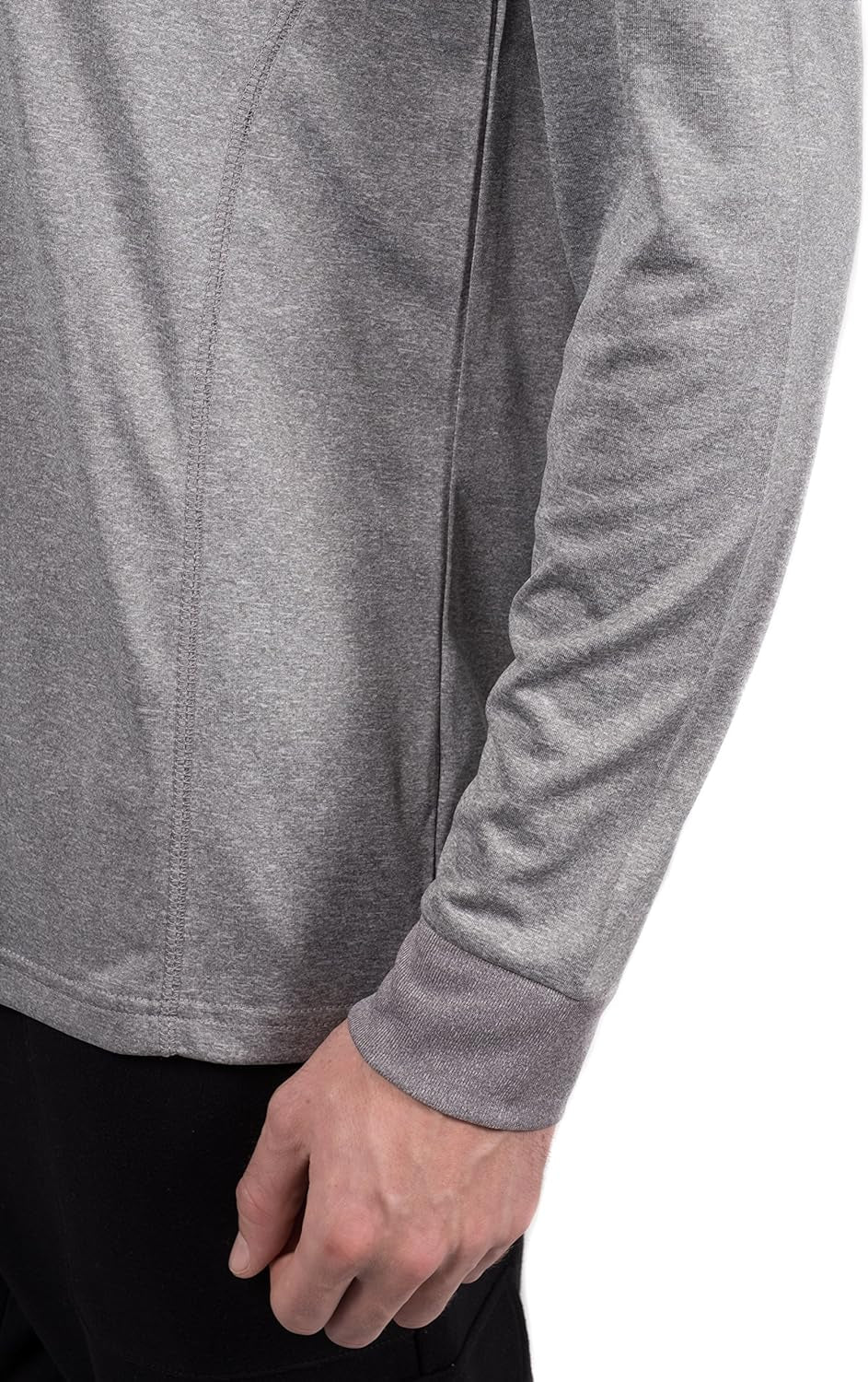 Men'S Long Sleeve Crew Neck Tee Shirt