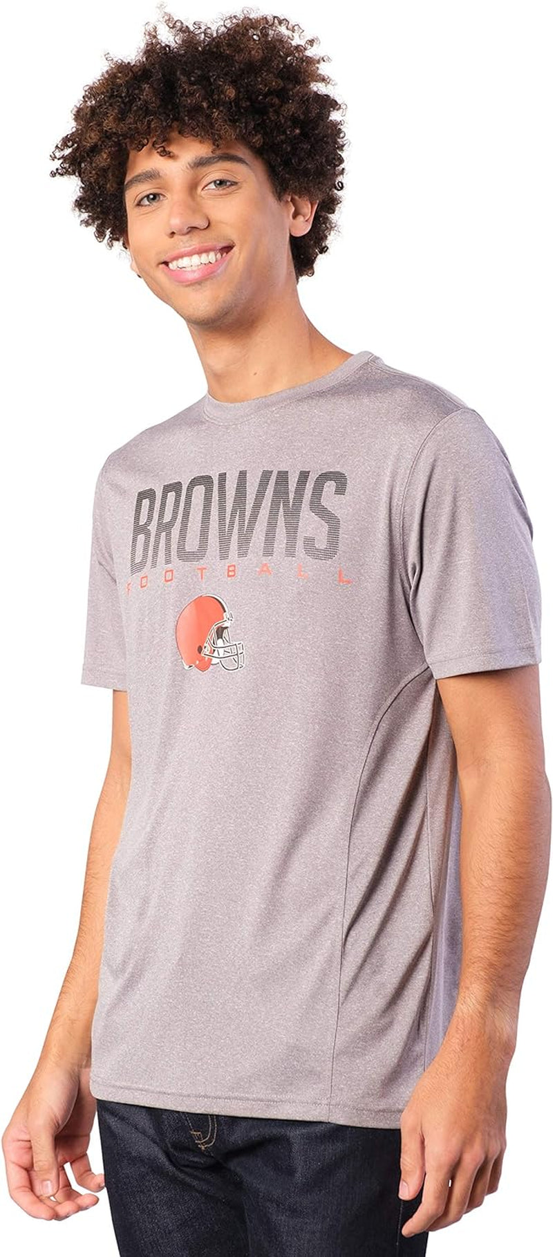 NFL Men’S Super Soft Ultimate Game Day T-Shirt in Heather Gray (Sizes S - 3XL)