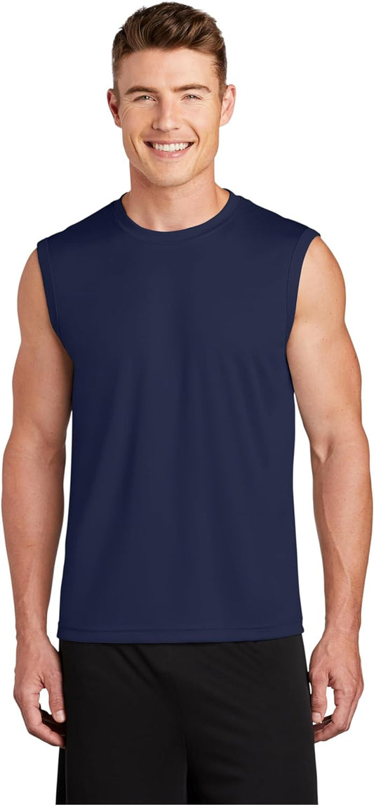 Sleeveless Tshirts for Men, Muscle Shirts for Men Dry Fit Tank Top