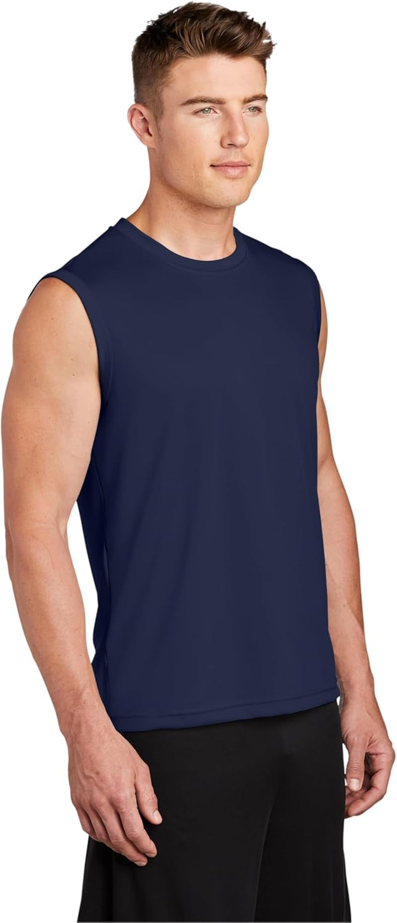 Sleeveless Tshirts for Men, Muscle Shirts for Men Dry Fit Tank Top