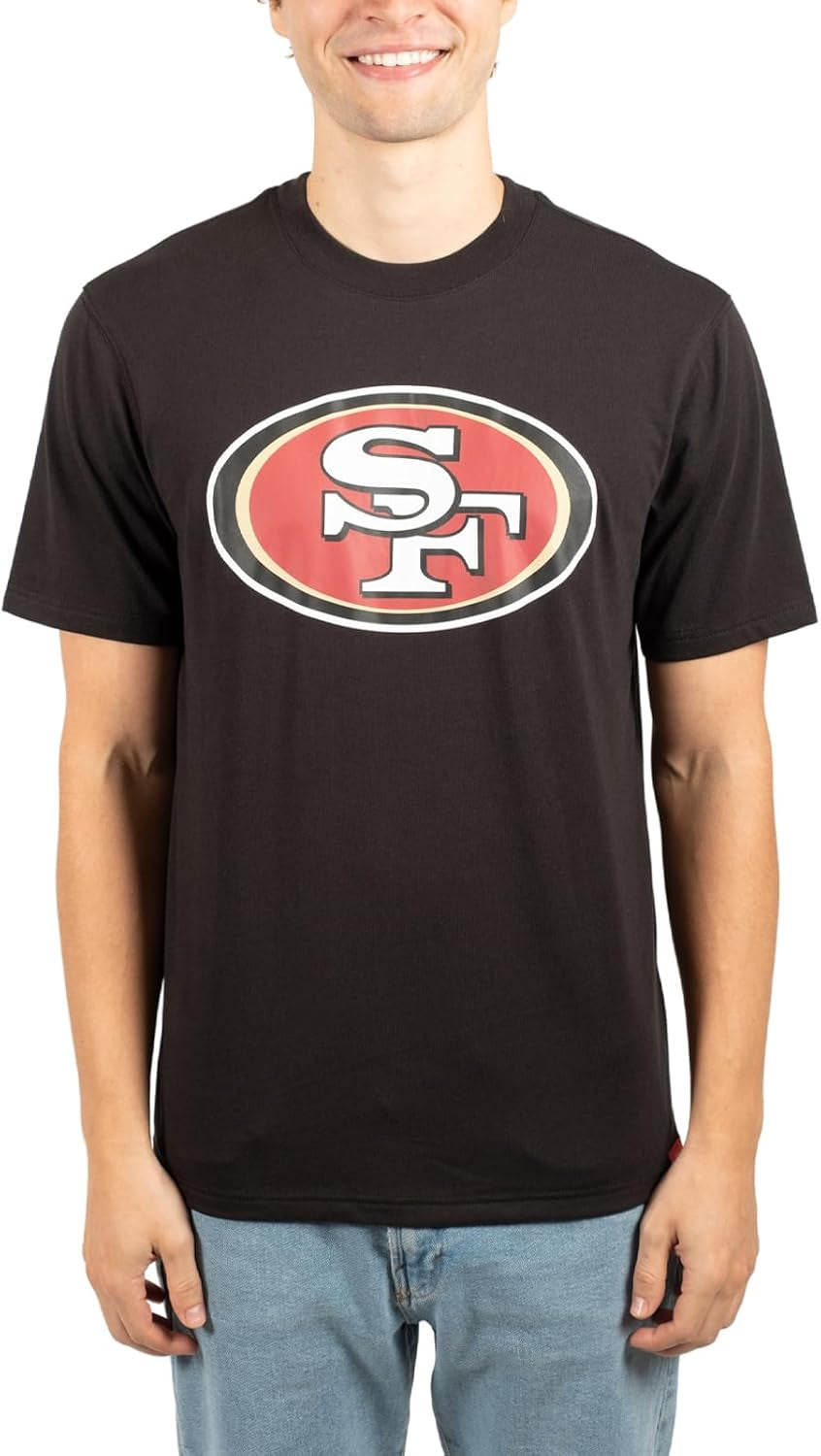 NFL Men’S Super Soft Supreme Logo T-Shirt (Sizes S - 3XL)