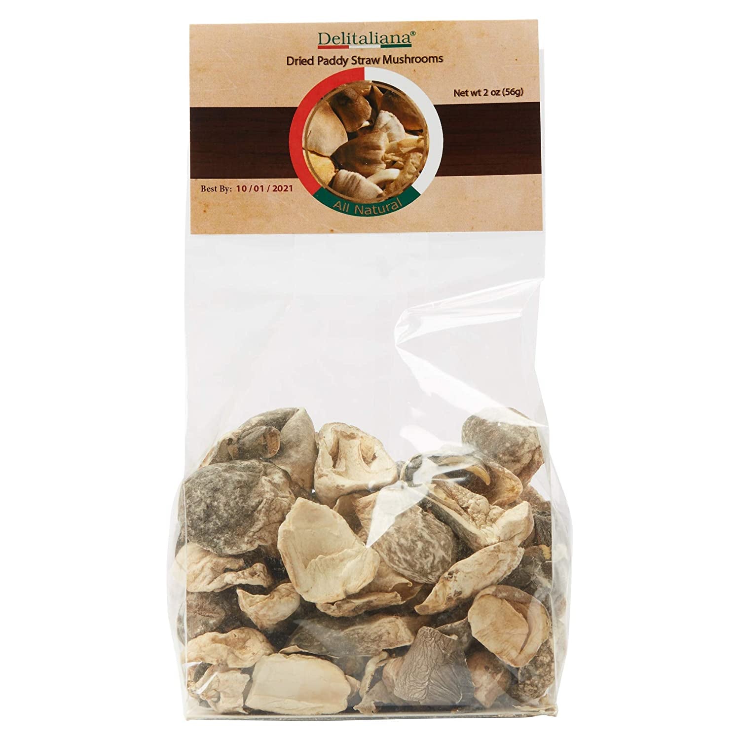 Dried Paddy Straw Mushrooms 2 Ounce