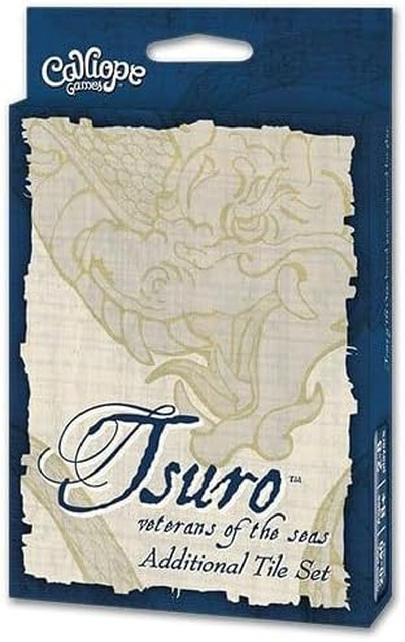 Tsuro from  Games Veterans of the Seas Expansion Pack - Family Adventure Board Game for 2-8 Players