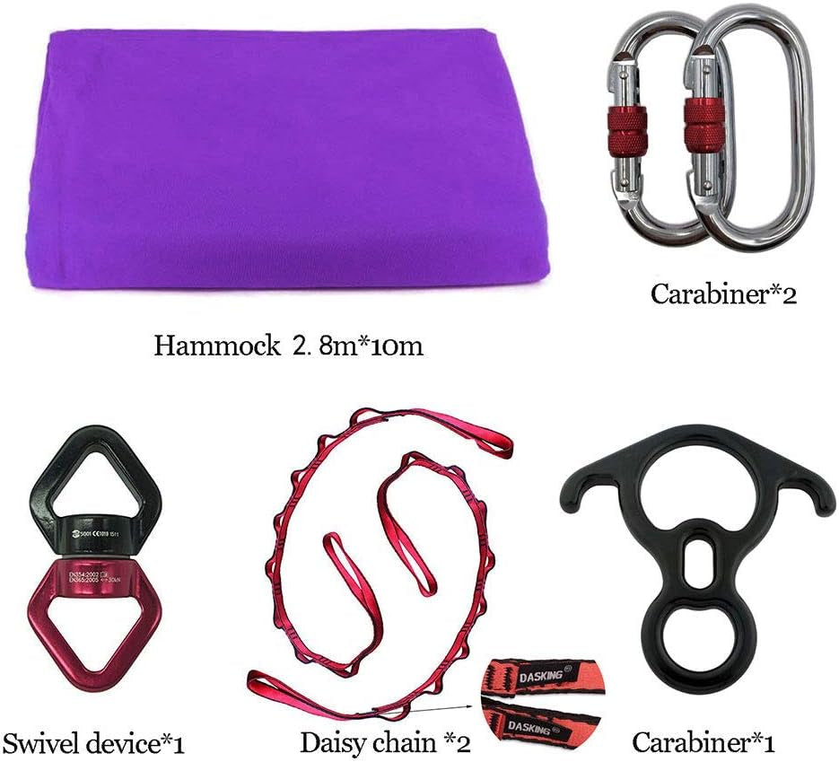 Premium Aerial Silks Equipment - Safe Deluxe Aerial Kit