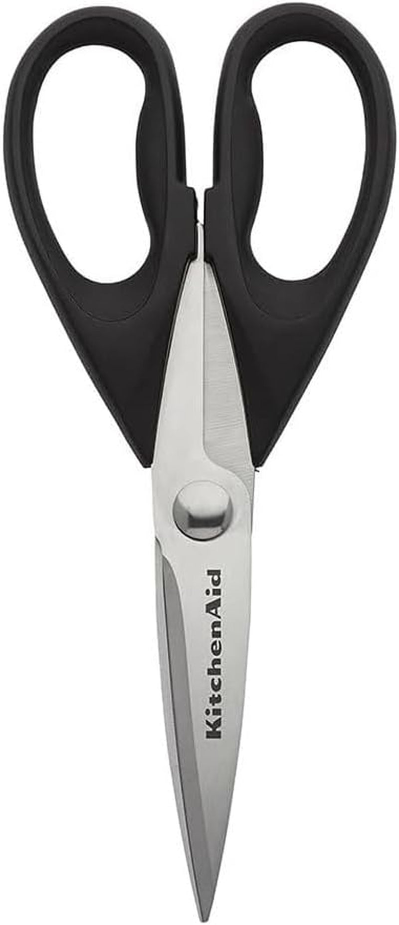 All Purpose Kitchen Shears with Protective Sheath for Everyday Use, Dishwasher Safe Stainless Steel Scissors with Comfort Grip, 8.72-Inch, Black