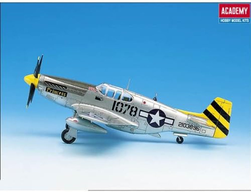 Academy the Fighter of World War II P-51C Model Kit, Gray