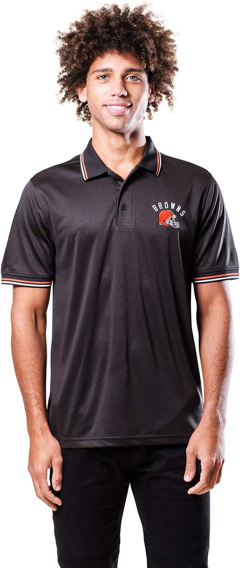 NFL Mens Super Soft Quick Dry Jersey Polo Shirt