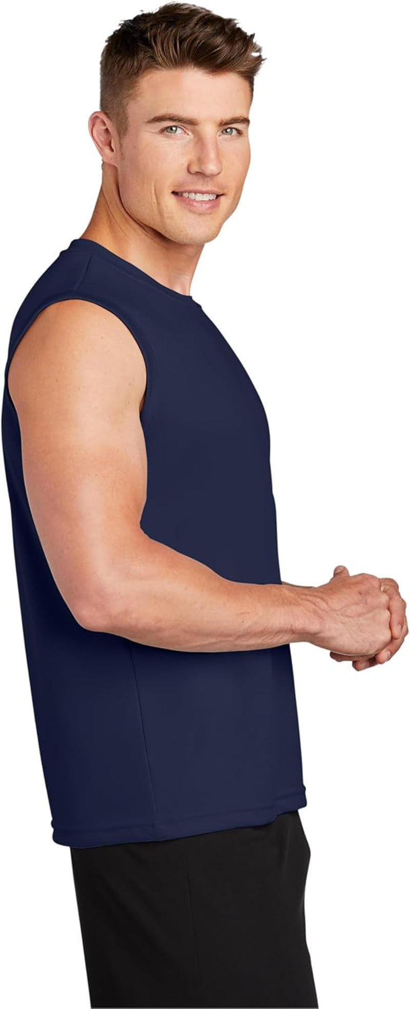 Sleeveless Tshirts for Men, Muscle Shirts for Men Dry Fit Tank Top